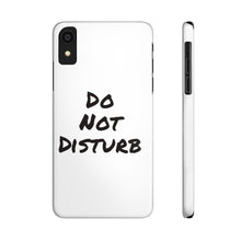 Load image into Gallery viewer, Do Not Disturb Case Mate Slim iPhone Cases