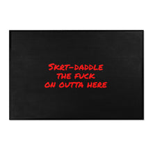 Load image into Gallery viewer, Skrt-Daddle the Fuck On Outta Here Area Rug