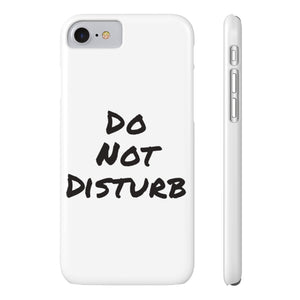 Do Not Disturb Case Mate Slim iPhone Cases