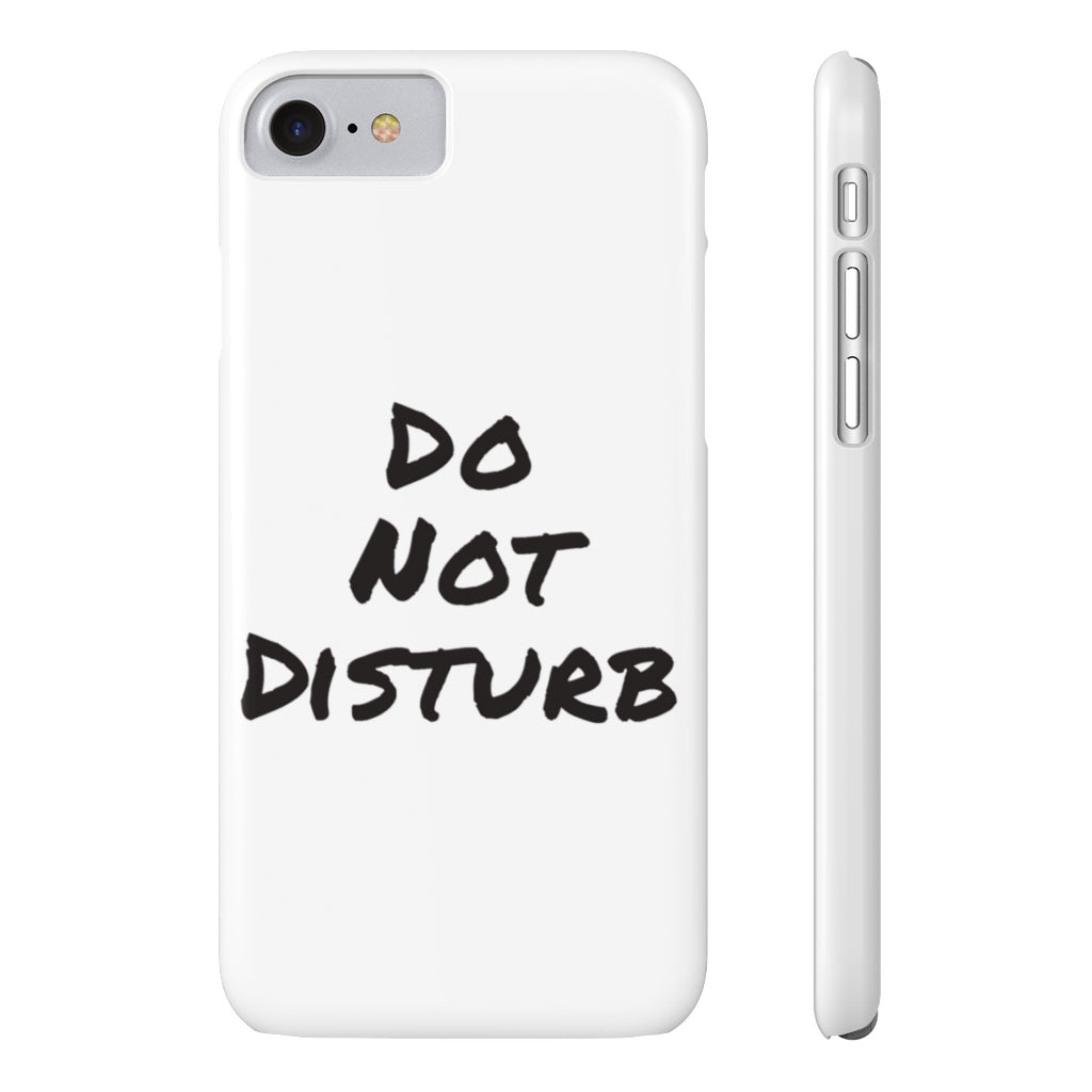 Do Not Disturb Case Mate Slim iPhone Cases