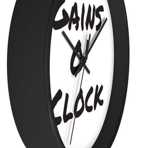 Gains O' Clock Wall Clock