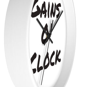 Gains O' Clock Wall Clock