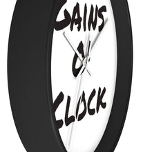 Load image into Gallery viewer, Gains O&#39; Clock Wall Clock
