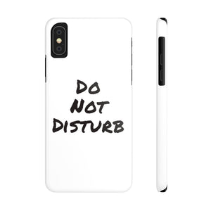 Do Not Disturb Case Mate Slim iPhone Cases