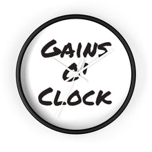 Load image into Gallery viewer, Gains O&#39; Clock Wall Clock
