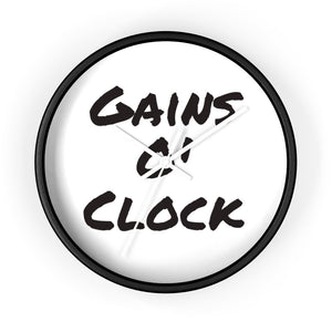 Gains O' Clock Wall Clock