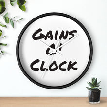 Load image into Gallery viewer, Gains O&#39; Clock Wall Clock
