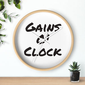 Gains O' Clock Wall Clock