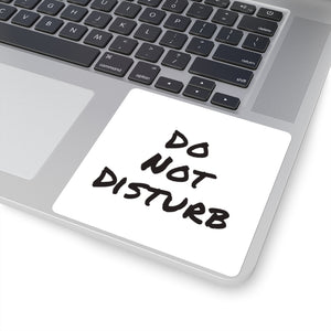 Do Not Disturb Square Stickers