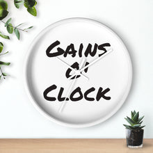 Load image into Gallery viewer, Gains O&#39; Clock Wall Clock

