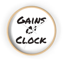 Load image into Gallery viewer, Gains O&#39; Clock Wall Clock

