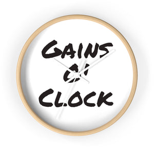 Gains O' Clock Wall Clock