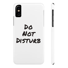 Load image into Gallery viewer, Do Not Disturb Case Mate Slim iPhone Cases
